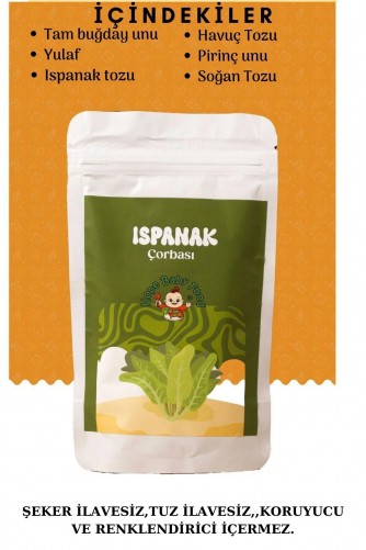  Ispanak Çorbası +8 Ay - 100 Gram