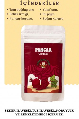 Pancar Çorbası +8 Ay 100 Gram